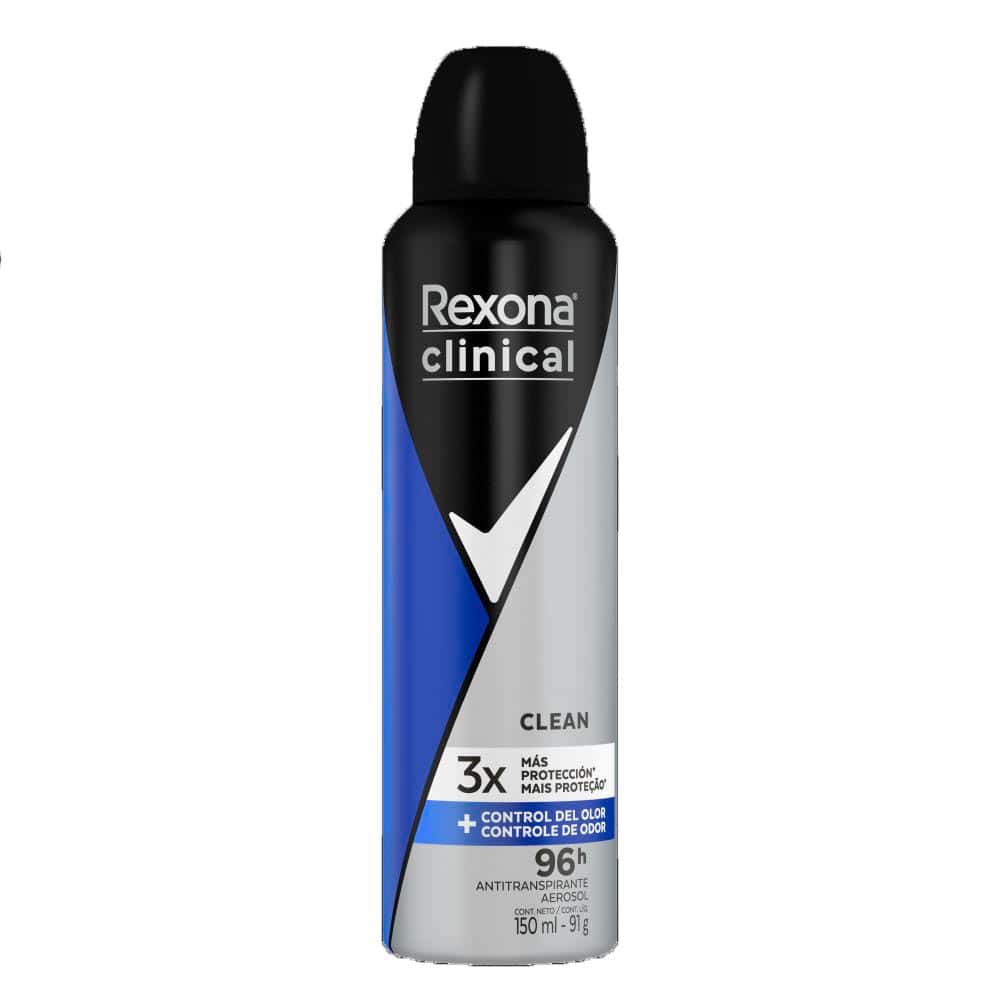 DESODORANTE REXONA CLINICAL CLEAN MEN 96H