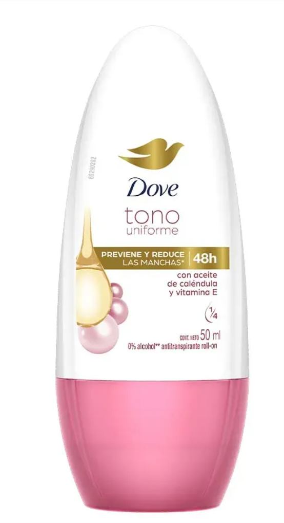DESODORANTE DOVE ROLL ON AP CALENDULA X50ML