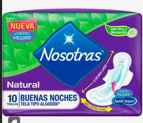 NOSOTRAS NATURAL BUENAS NOCHES (UG) X10