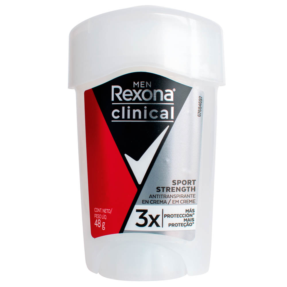 DESODORANTE REXONA CLINICAL MEN SPORT STRENGTH STICK 48GR